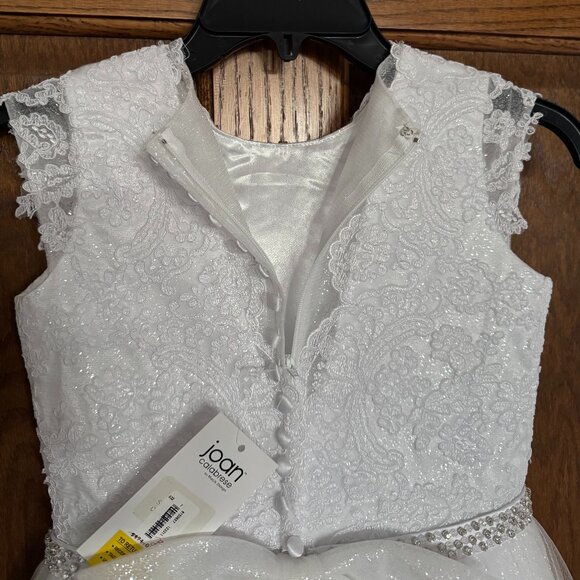 First Communion / Jr. Bridesmaid -Joan Calabrese Tulle Dress - Size 7 - … - Picture 12 of 15